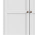 Paris Wardrobe with 4 Doors in White